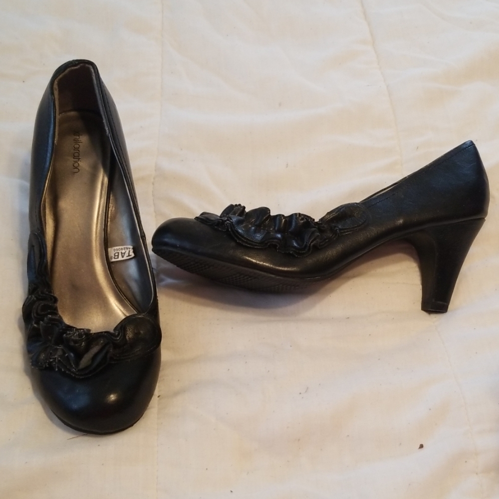 Black heels